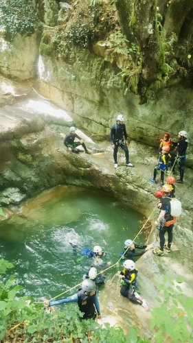 canyoning bauges