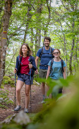 randonnée en famille