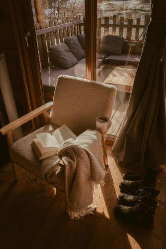fauteuil et lecture