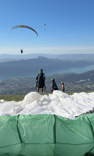 vol parapente bauges