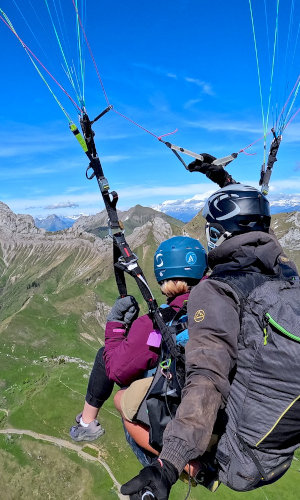 vol parapente bauges